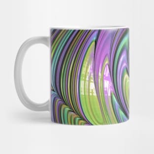 Abstract Mandelbrot Set Fractal in Pastels Mug